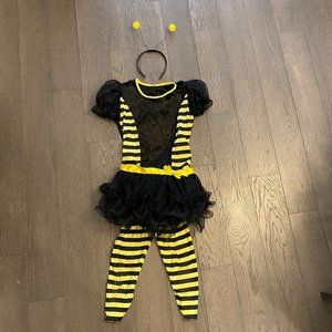 Bumble Bee Costume Kids size Large (12-14) *READ* No Wings